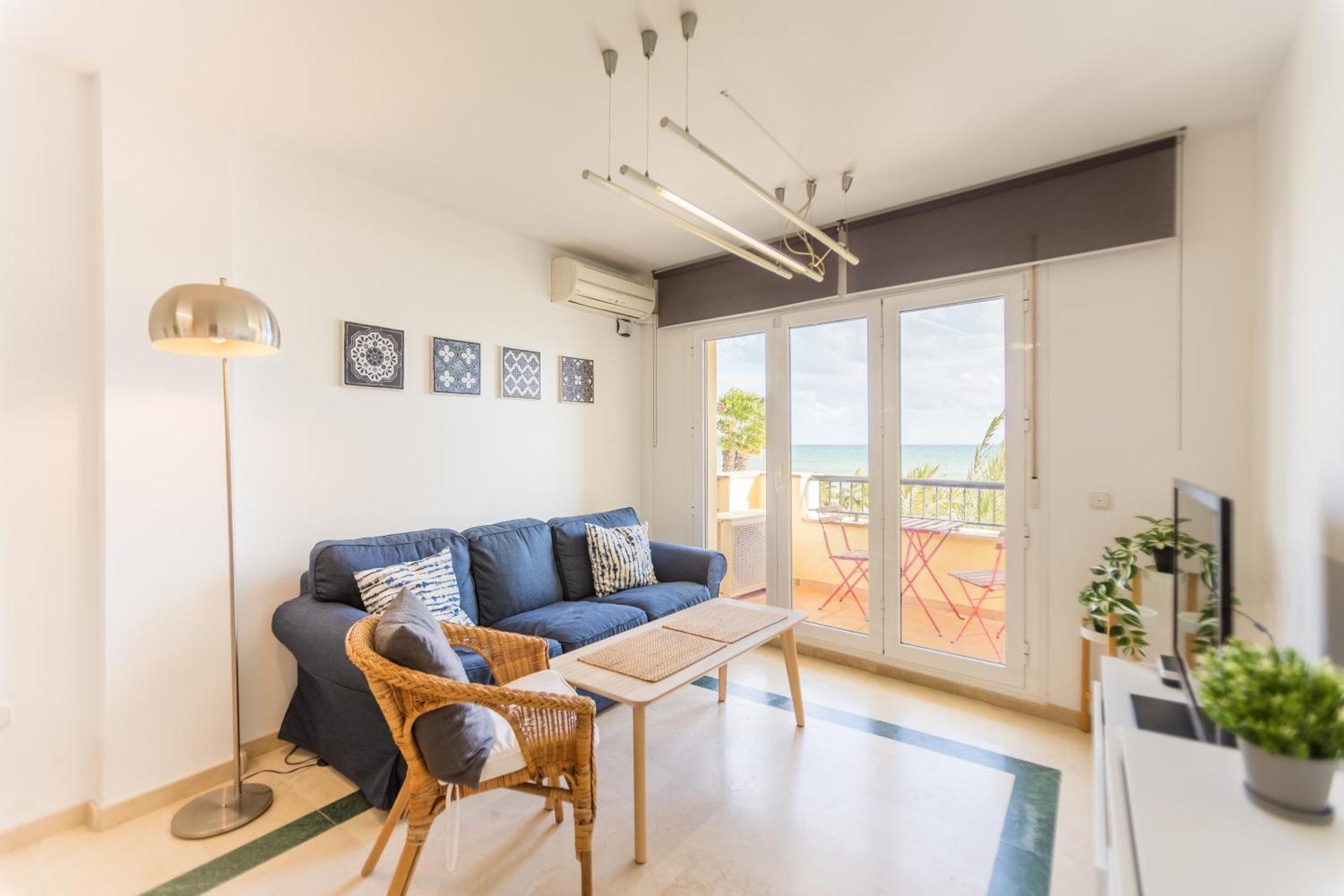 Bonito Apartamento En Primera Linea De Playa Estepona Exteriér fotografie
